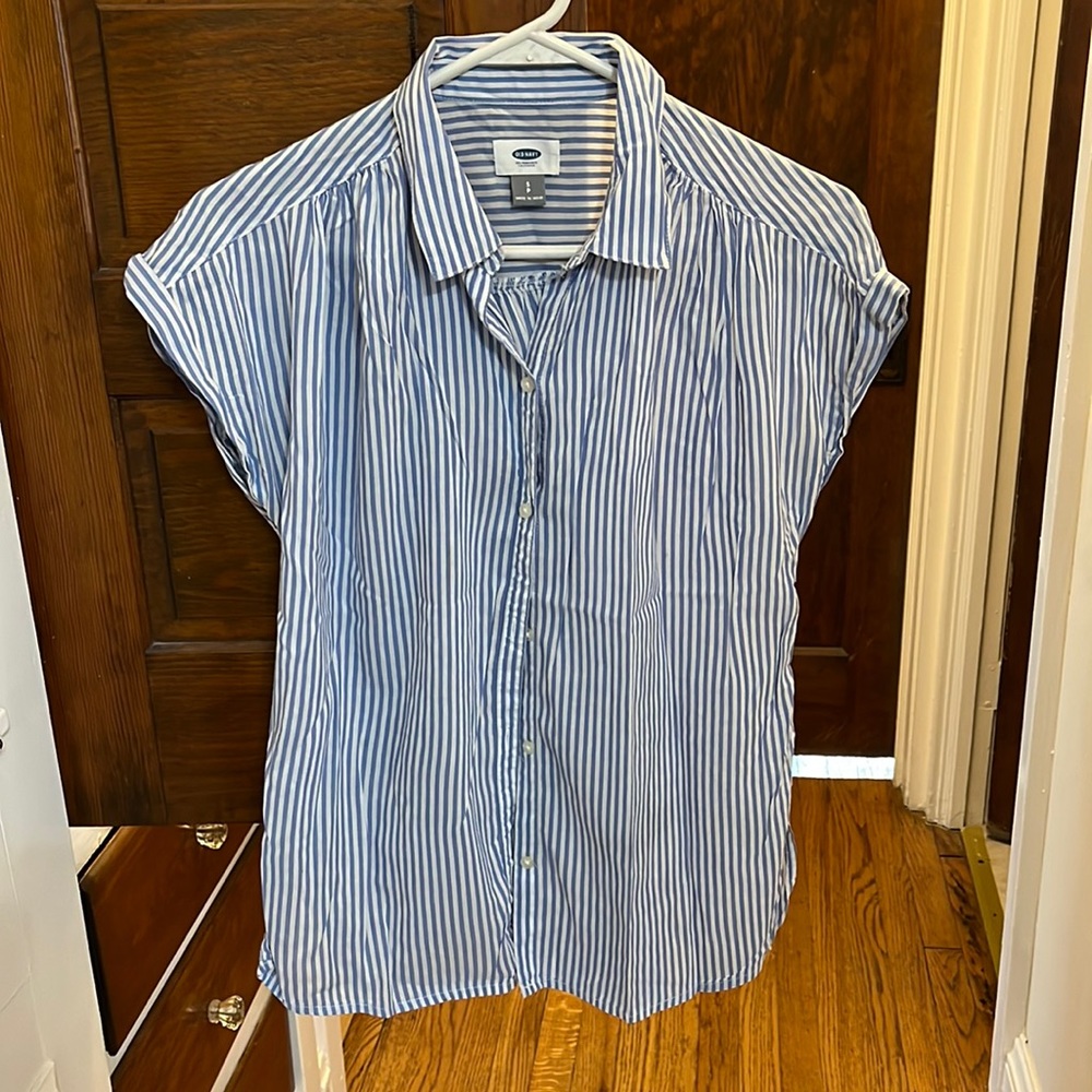 Cap fleece button up from old navy